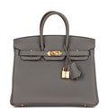 Hermès Bag | Birkin 25 Gris Meyer Togo