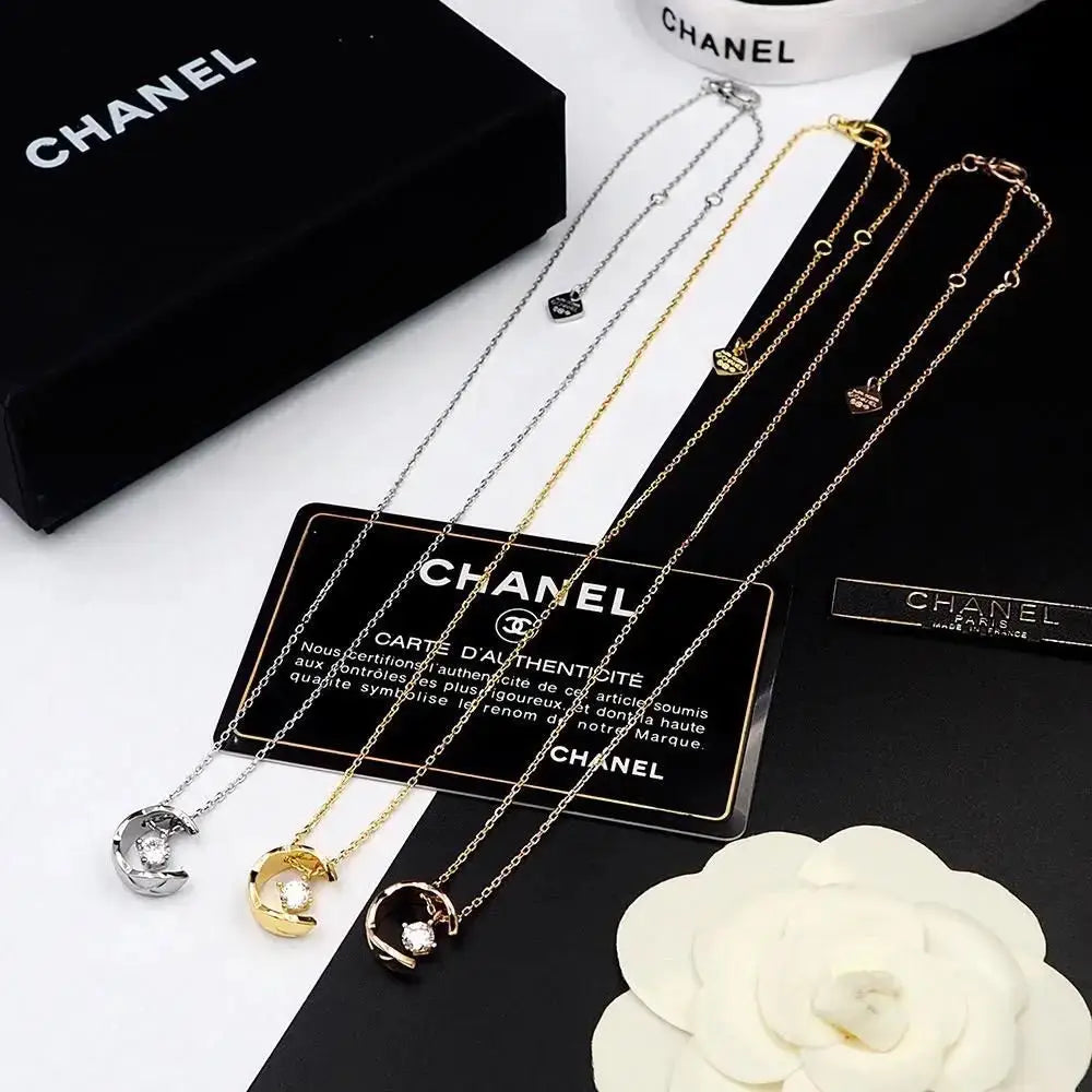 Chanel Jewelry | Comète Geode Pendant Necklace White Diamond