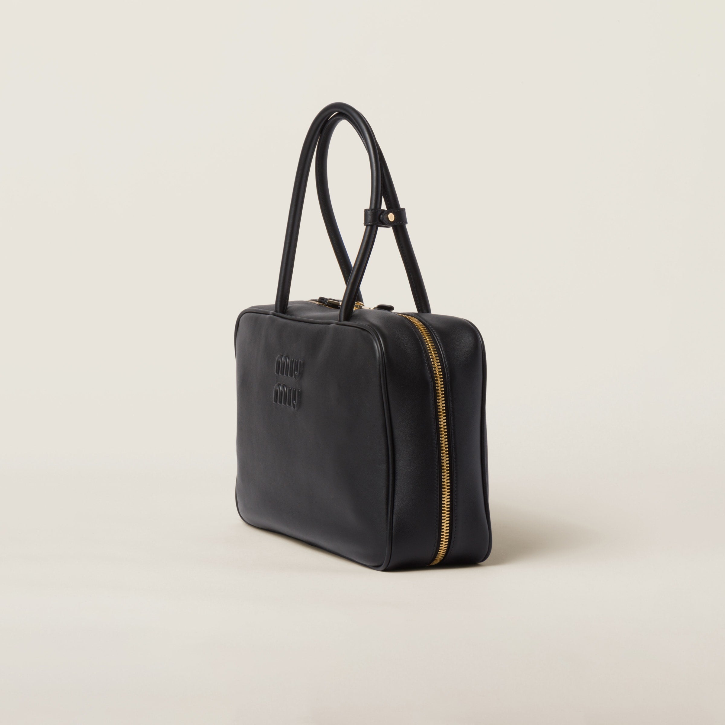 Miu Miu Bag | Leather Beau Bag Black