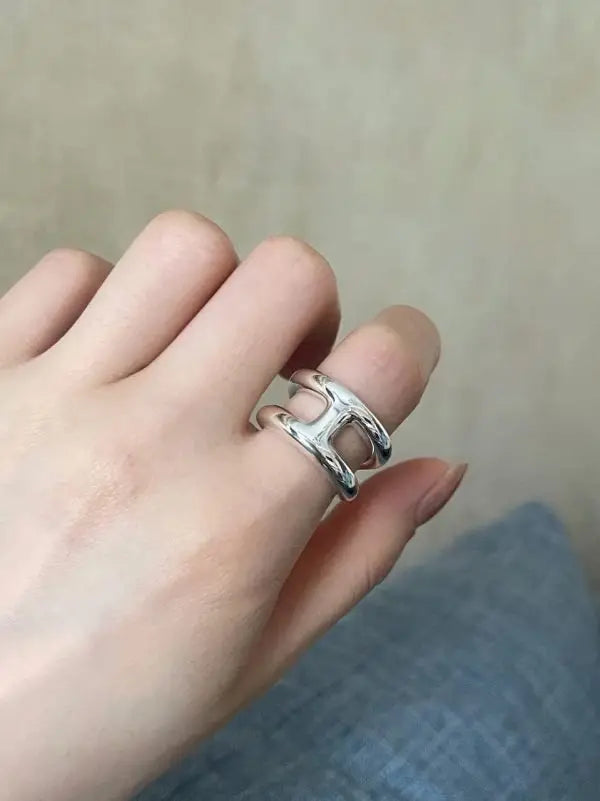 Hermès Jewelry | Osmose Silver Ring