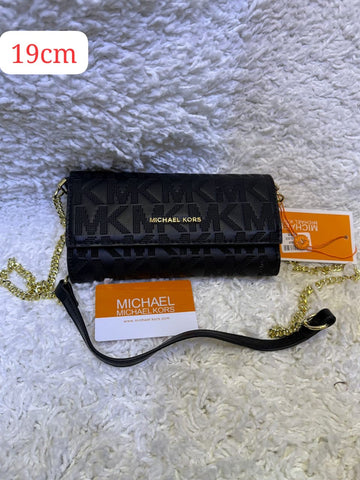 Michael Kors Bag Jet Set Item Large Wallet on A Chain Crossbody Bag