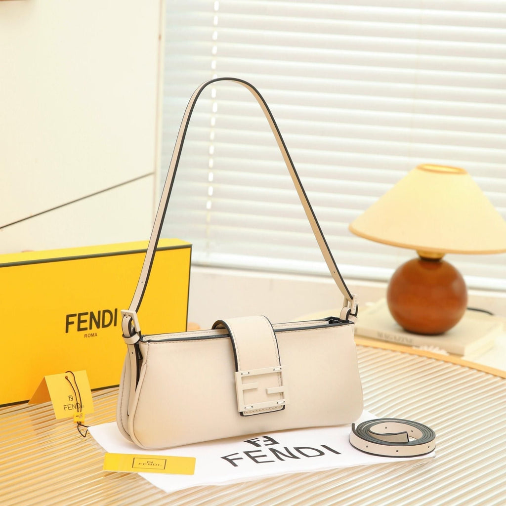 Fendi Bag | Baby B. Selleria Calfskin Beige