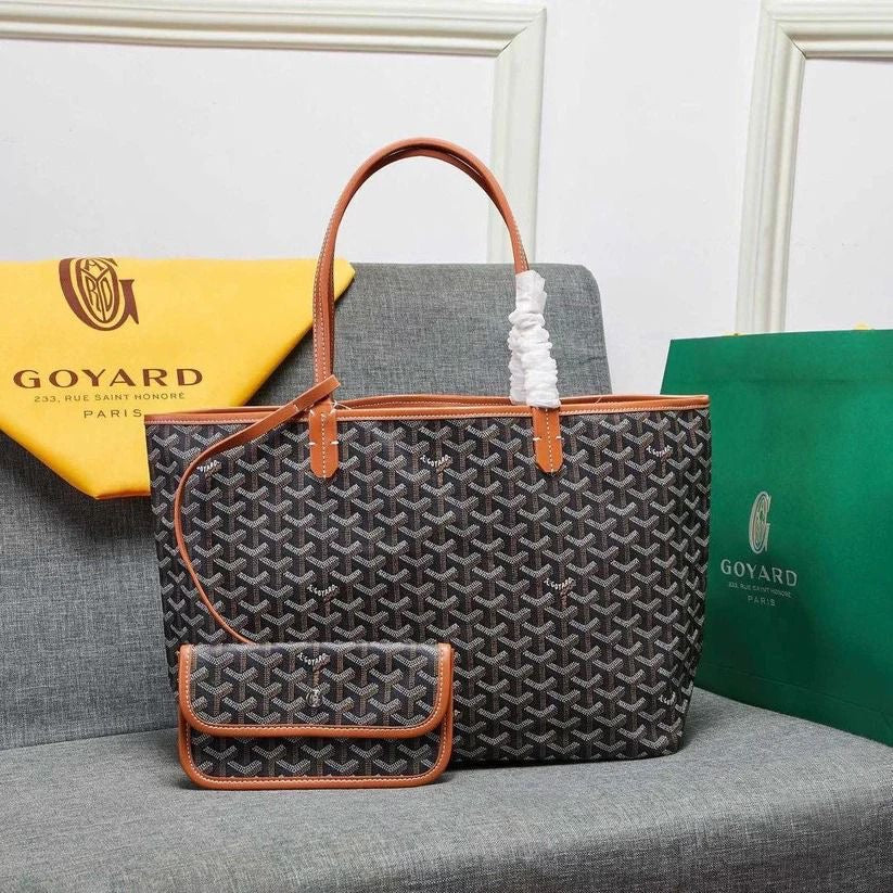 Goyard Bag | Saint Louis PM Black Brown