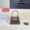 Jacquemus Le Chiquito Bag in Dark Brown Leather