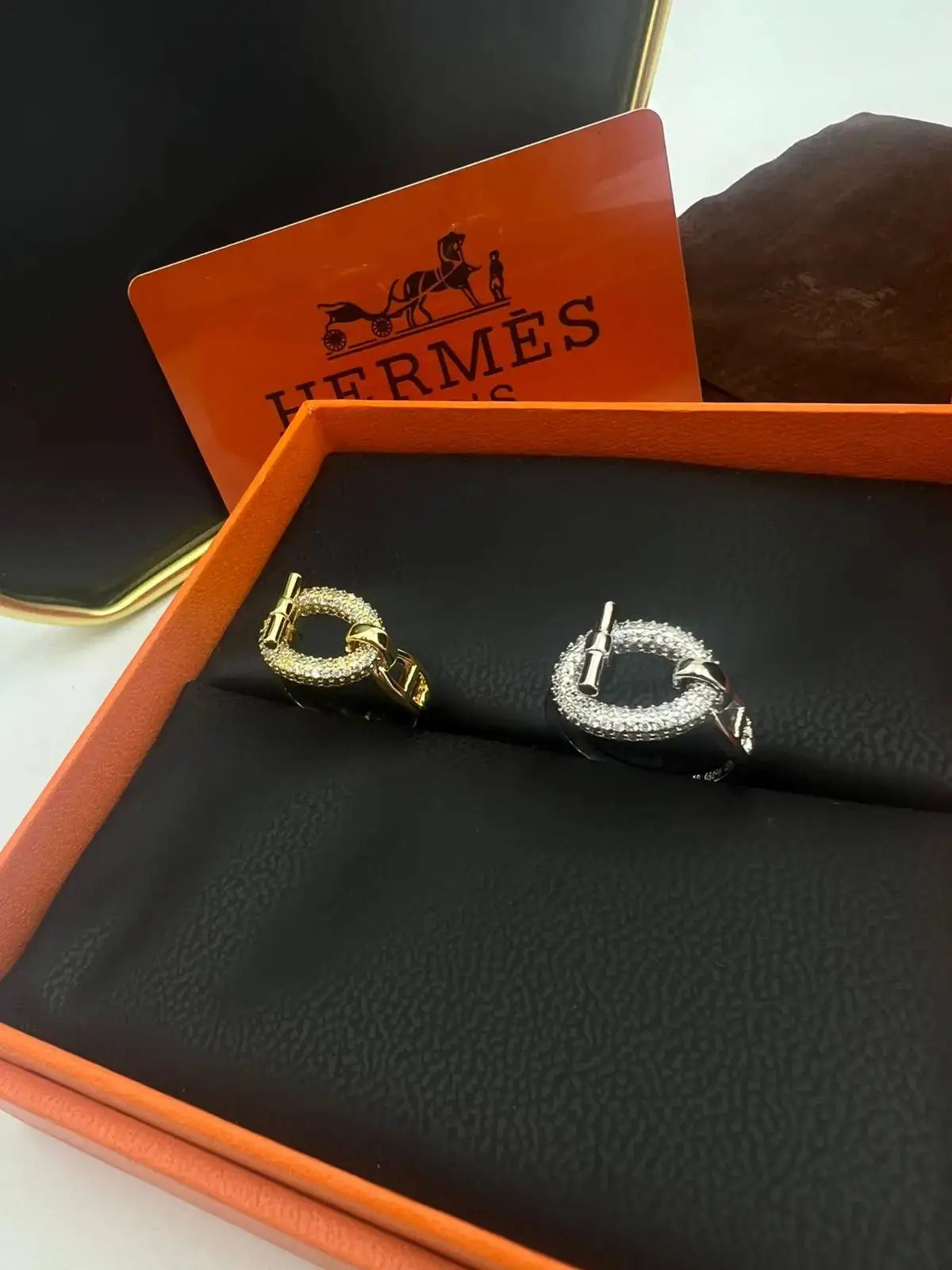 Hermès Jewelry | Adage Ring Silver Gold