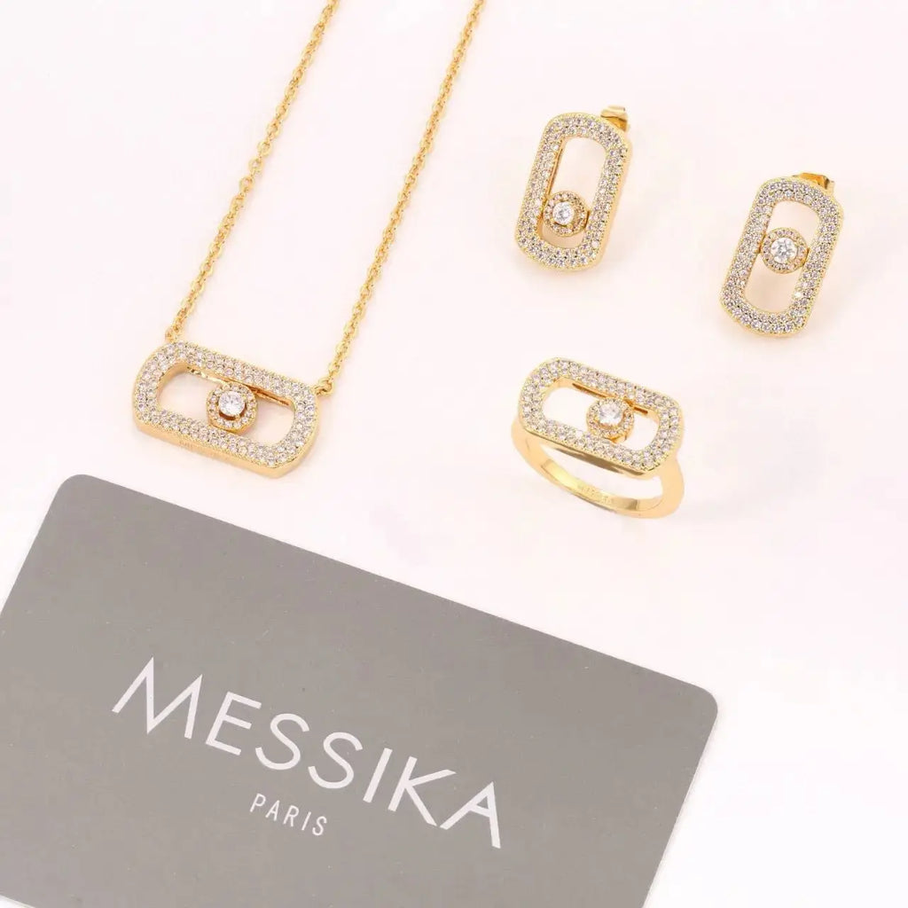 Messika Jewelry | Move Noa Pave Yellow Gold Full Diamonds