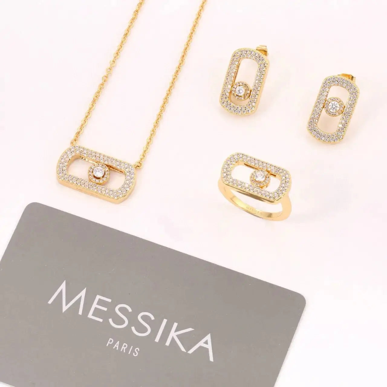 Messika Jewelry | Move Noa Pave Yellow Gold Full Diamonds