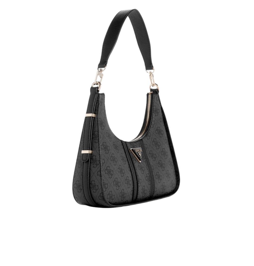 Guess Bag | Noreen Top Zip Shoulder Bag The Coal Logo