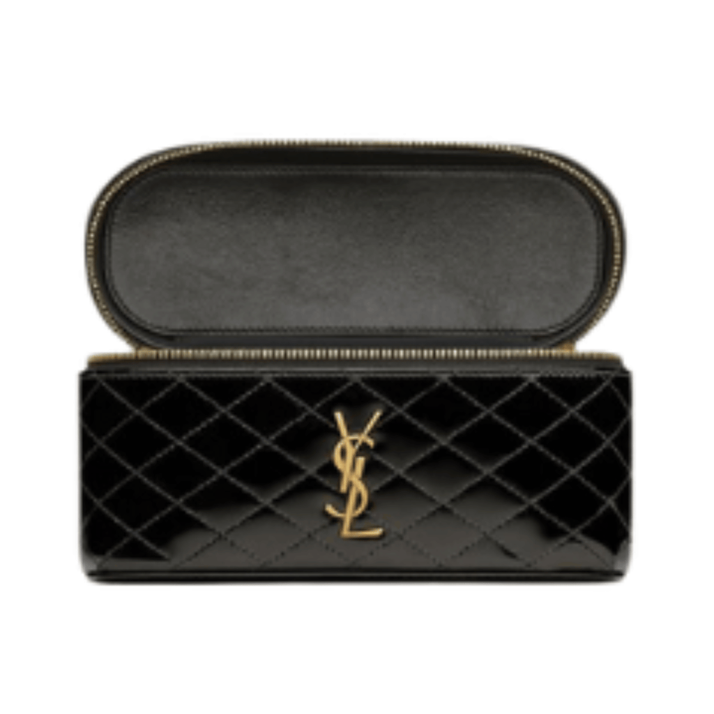 Saint Laurent Bag | Gaby Vanity Black Patent Leather