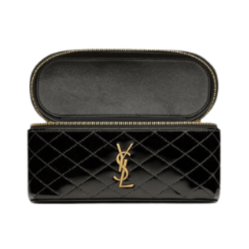 Saint Laurent Bag | Gaby Vanity Black Patent Leather