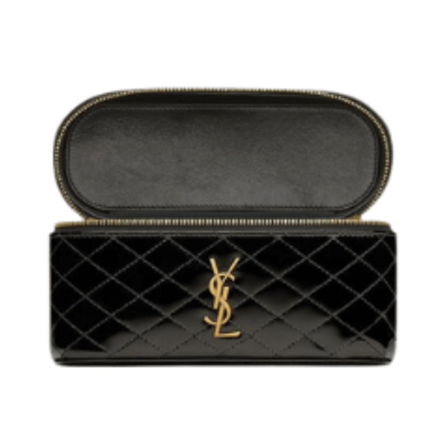 Saint Laurent Bag | Gaby Vanity Black Patent Leather