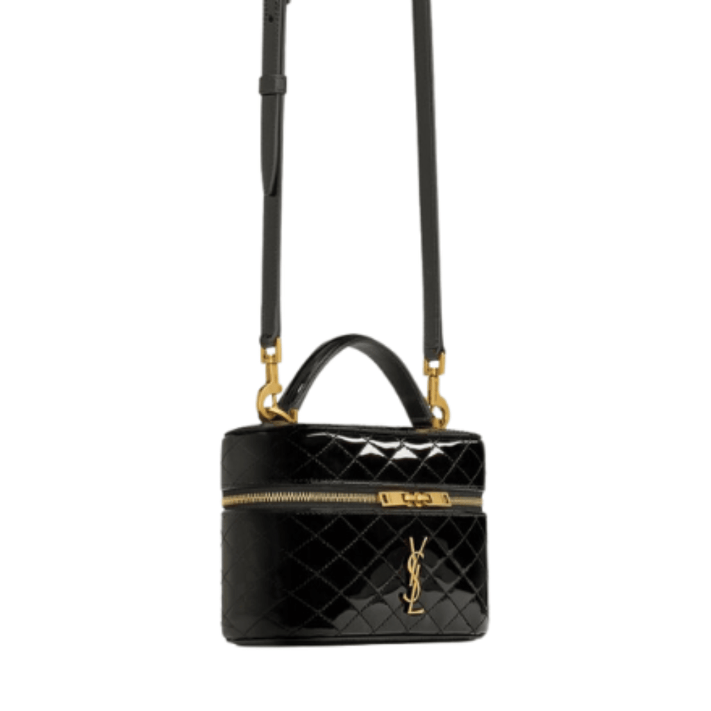 Saint Laurent Bag | Gaby Vanity Black Patent Leather