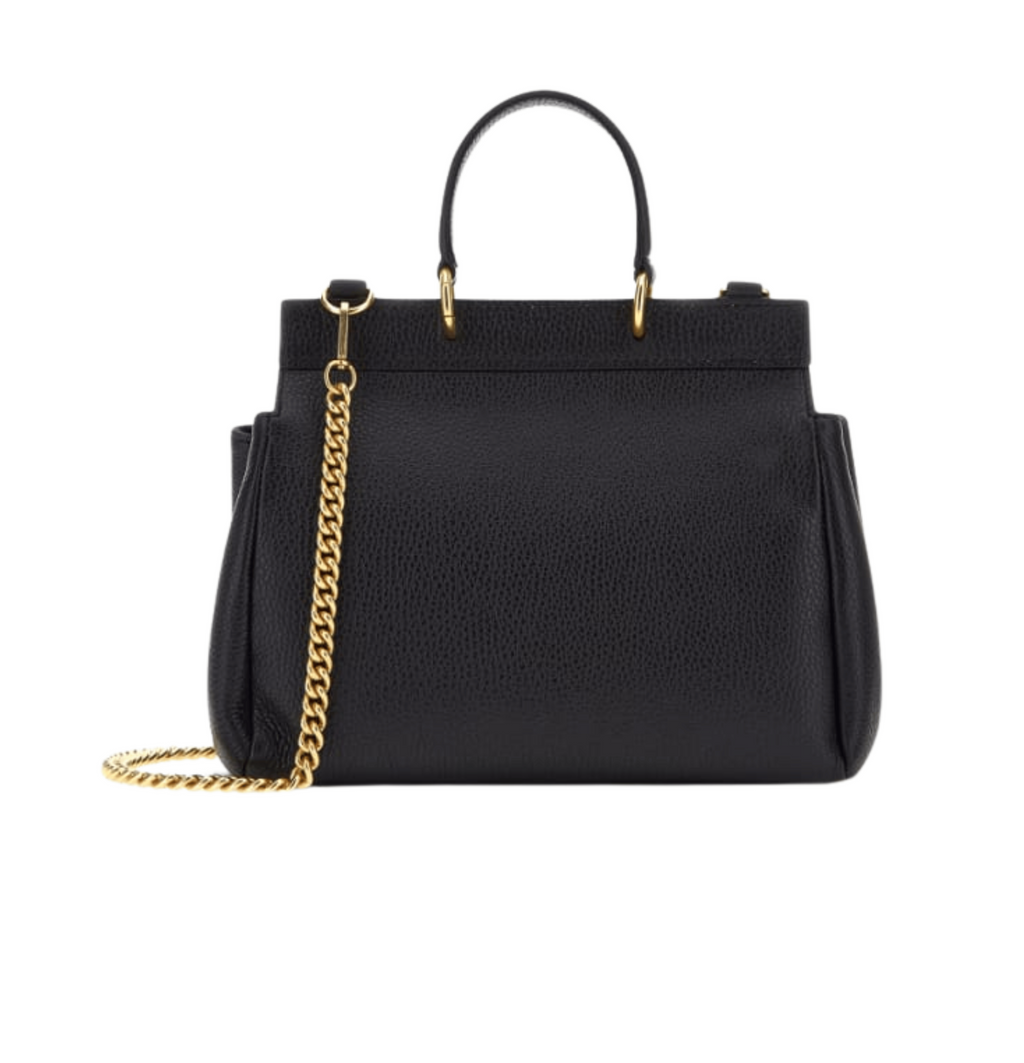 Roberto Bag | Cavalli Mirror Snake Shoulder Bag In Calf Leather With A Gold