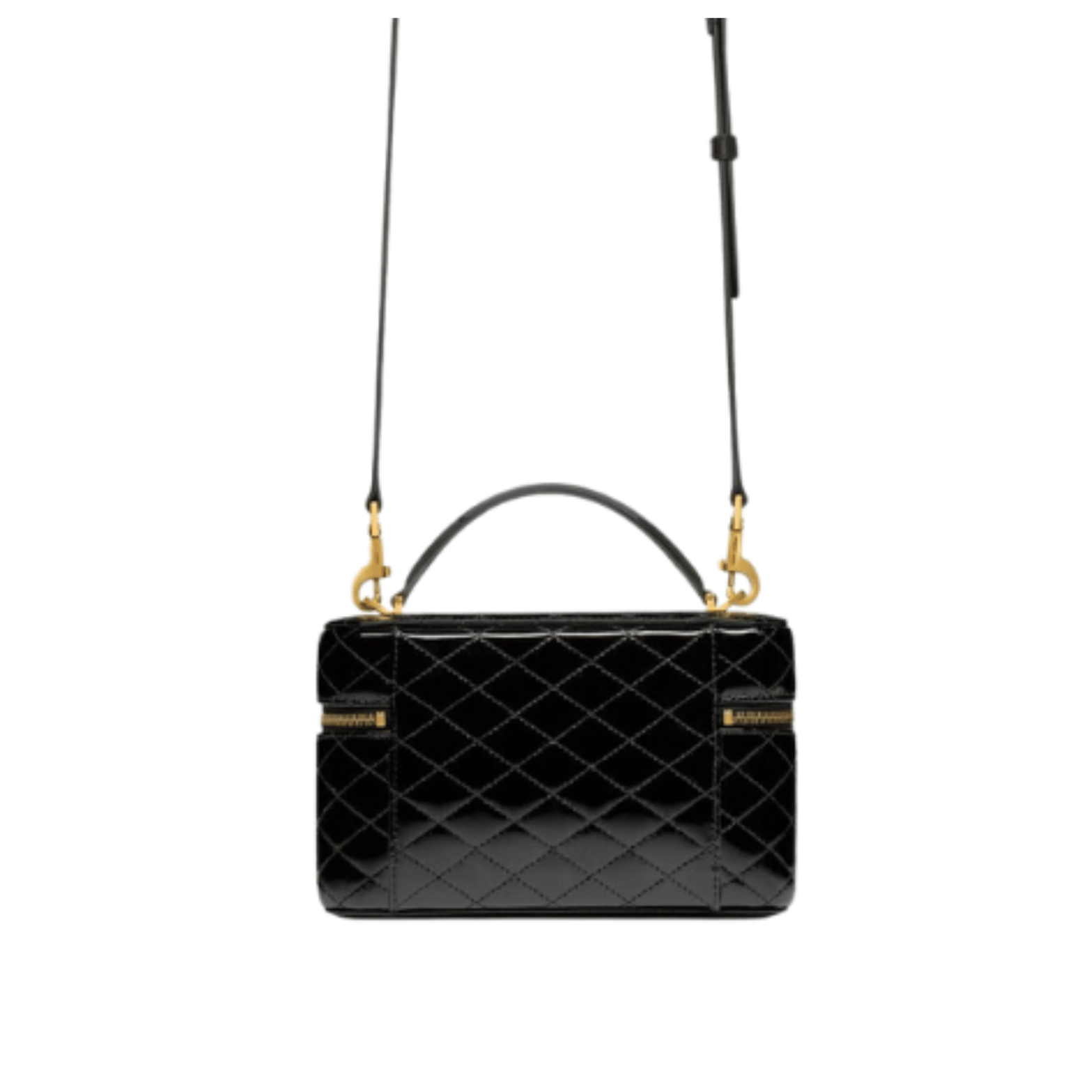 Saint Laurent Bag | Gaby Vanity Black Patent Leather