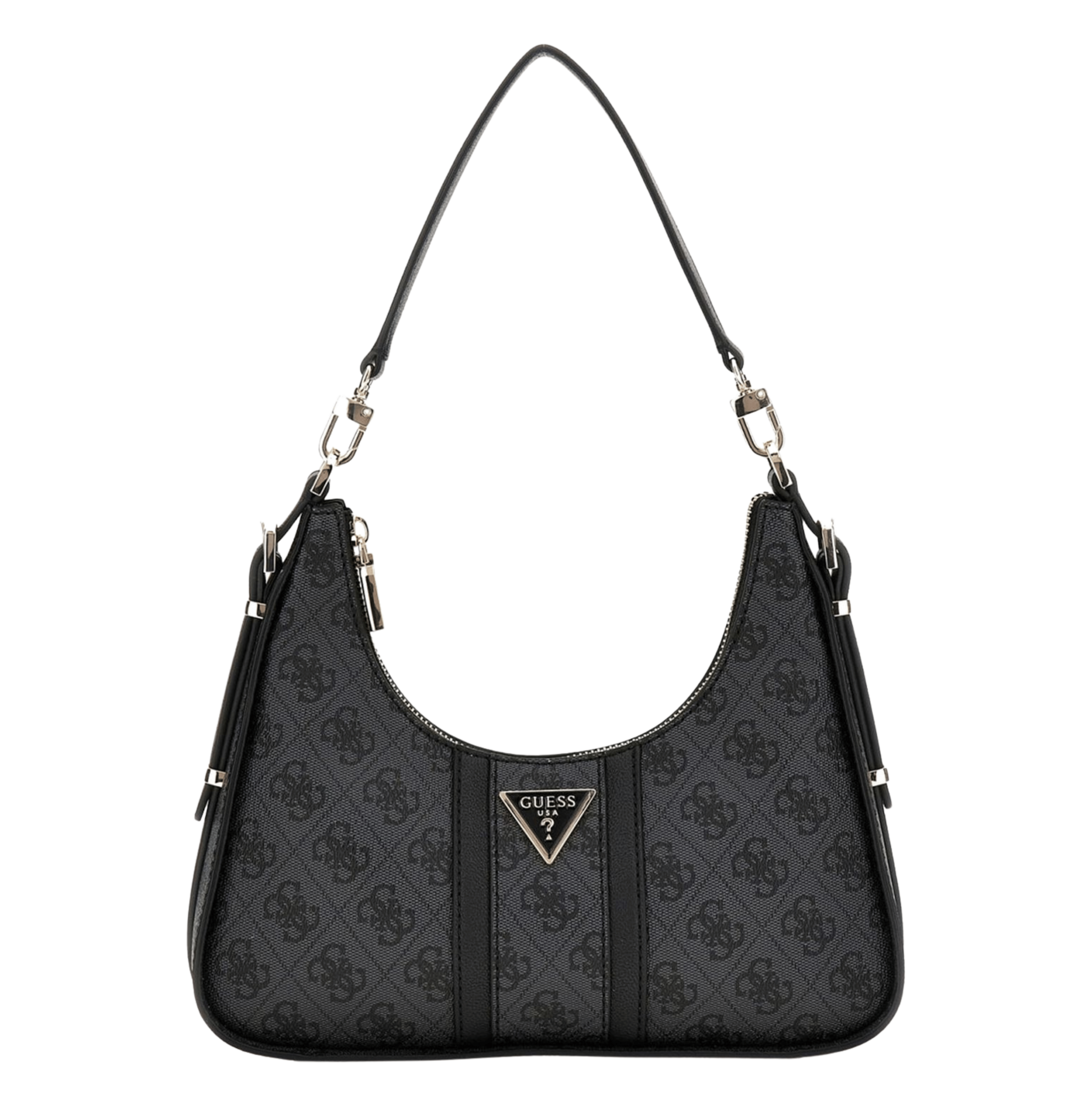 Guess Bag | Noreen Top Zip Shoulder Bag The Coal Logo