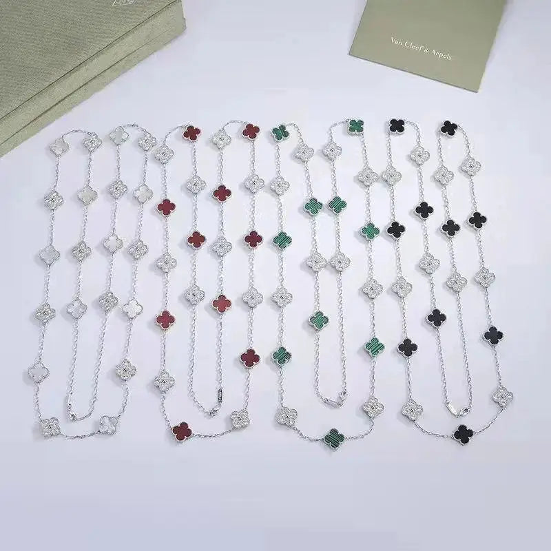 Van Cleef & Arpels Jewelry | Long Necklace Collection Silver