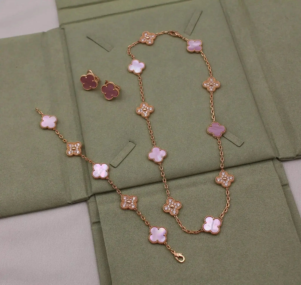 Van Cleef & Arpels Jewelry | Bracelet Silver Pink Pearl