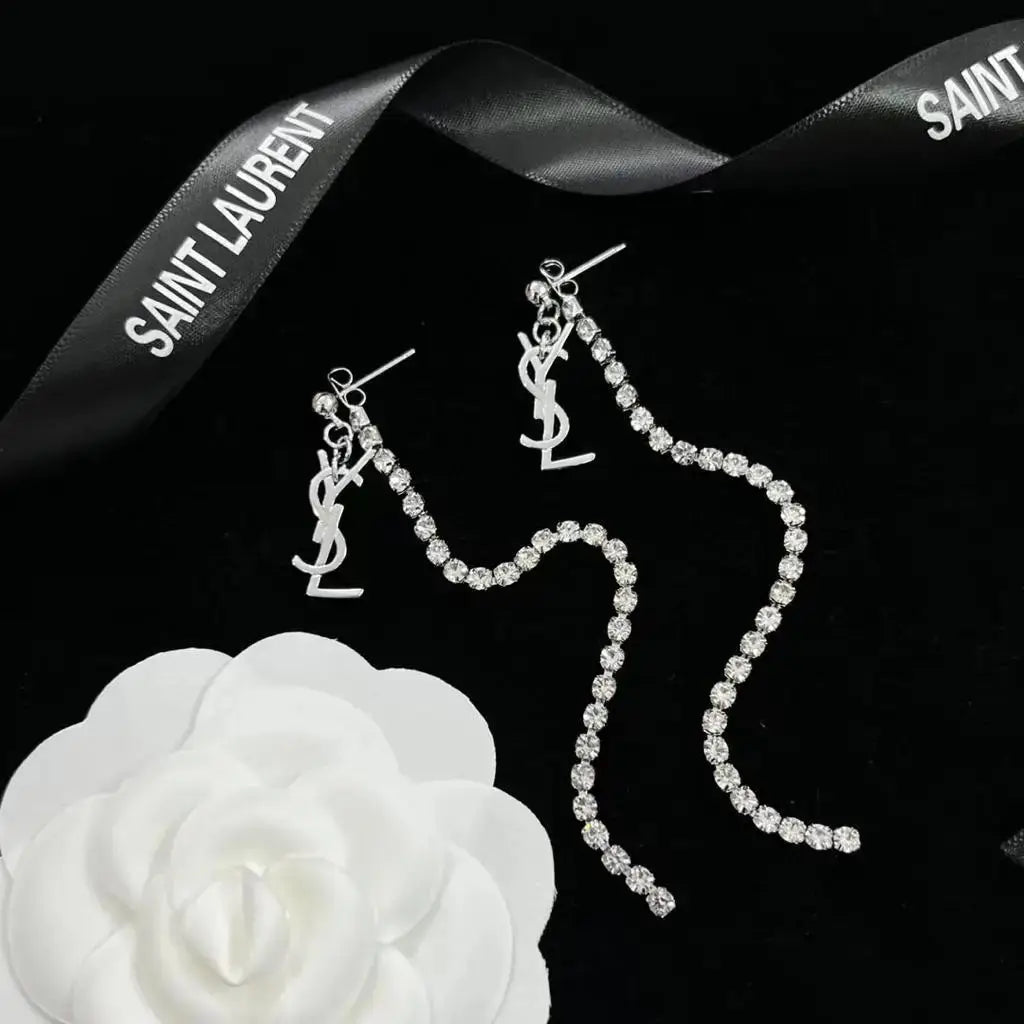 YSL Jewelry | Cassandre Bracelet Silver with Crystals